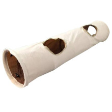 for Cat Tunnel Tube Collapsible Tunnels for Pet Peek Hole for Hide-and-Seek
