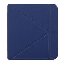 (Blue) for Kobo Libra for H2O 7"Multiangle Origami Stand Protective Cover for w/Auto Sl