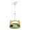 (Yellow) Funny Kitten Toy Multifunctional Feather +Tracking Balls Base Spring Toy 1