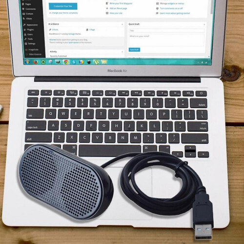 Desktop Computer Mini Speaker Gaming Stereo Wired Speaker Stereo Speakers 2