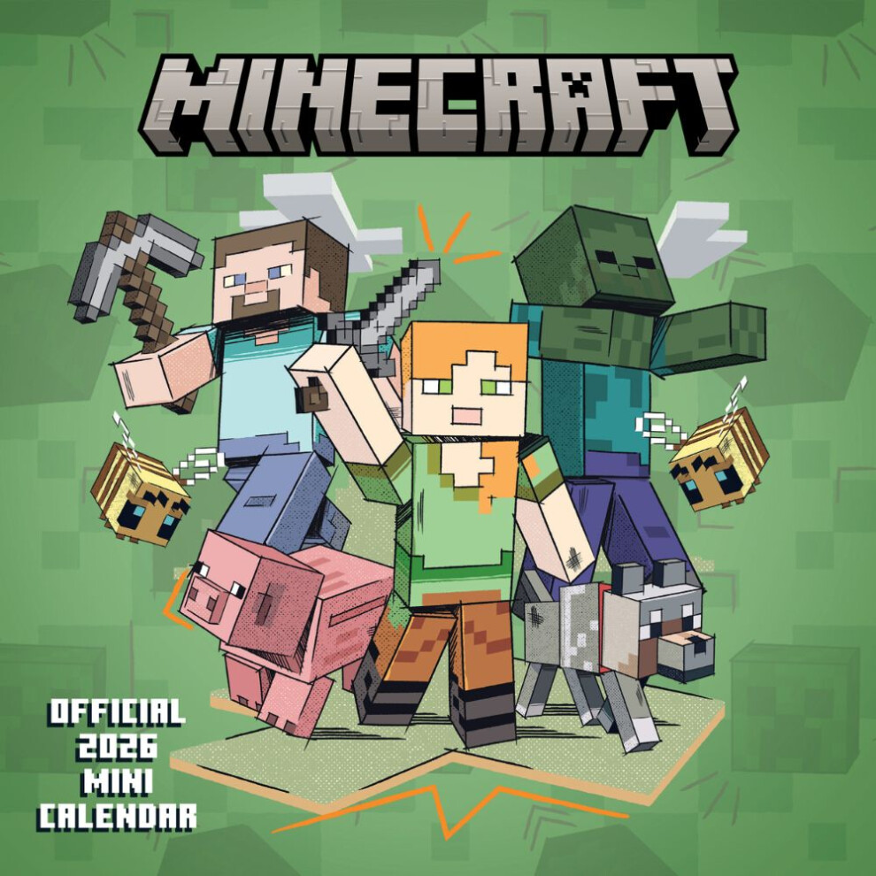 MINECRAFT 2026 MINI CALENDAR