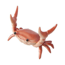 (Red) New Japanese for Creative Cute Crab Pen Holder Weightlifting Crabs Penholder Bra
