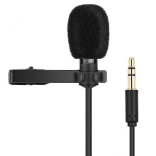 Lavalie 3.5mm Hands-free Cord Line Omnidirectional Microphone for Computer Lap
