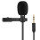 Lavalie 3.5mm Hands-free Cord Line Omnidirectional Microphone for Computer Lap 1