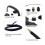 (White AU Plug) Eigoods 2500w Handheld High-Temperature Pressurized Cleaner,New Multi-surface 2