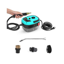(Blue EU Plug) Eigoods 2500w Handheld High-Temperature Pressurized Cleaner,New Multi-surface