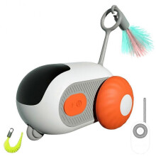 (Orange) Turbo Tail 2.0 Cat Toy - 2024 Best Turbo Tail Mouse Cat Toy Remote Control Toy