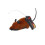 (Brown) Interactive Automatic Moving Mouse Toys with Squeaky Sound,Interactive Cat Toys 1
