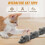 (Black) Interactive Automatic Moving Mouse Toys with Squeaky Sound,Interactive Cat Toys 2