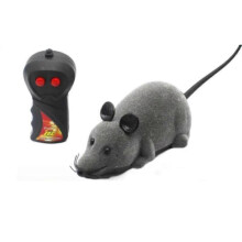 (Dark Grey) Interactive Automatic Moving Mouse Toys with Squeaky Sound,Interactive Cat Toys