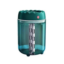 (Green) Electric Air Humidifier With Led Light Usb Large Capacity Electric Home Humidifier 1800ml Large Capacity Humidifier Humidifier