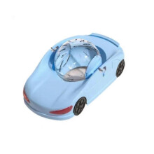 (Blue) Exercise Wheel for Hamsters, Silent Fitness Wheel Toy Vehicle for Small Pets