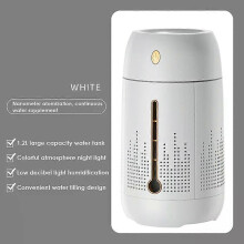 (Gold-plated White) Large capacity Humidifier For Home USB Ultrasonic Diffuser Cool Mist Maker Quiet Diffuser Machine for Home Office