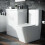 NES Home Bath Toilet Vanity Unit Three Piece White Bathroom Suite  Desner 2