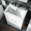 NES Home Bath Toilet Vanity Unit Three Piece White Bathroom Suite  Desner 5