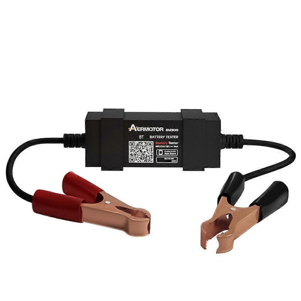 Testeur de charge de batterie BM300, application, moniteur en temps réel, tension de batterie 12 V,