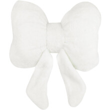 (White Waist Support) Car Headrest Pillow,Bow Tie Car Neck Support Pillow | Plush Cute Car Neck Pillow Soft Headrest for Driving Home Black