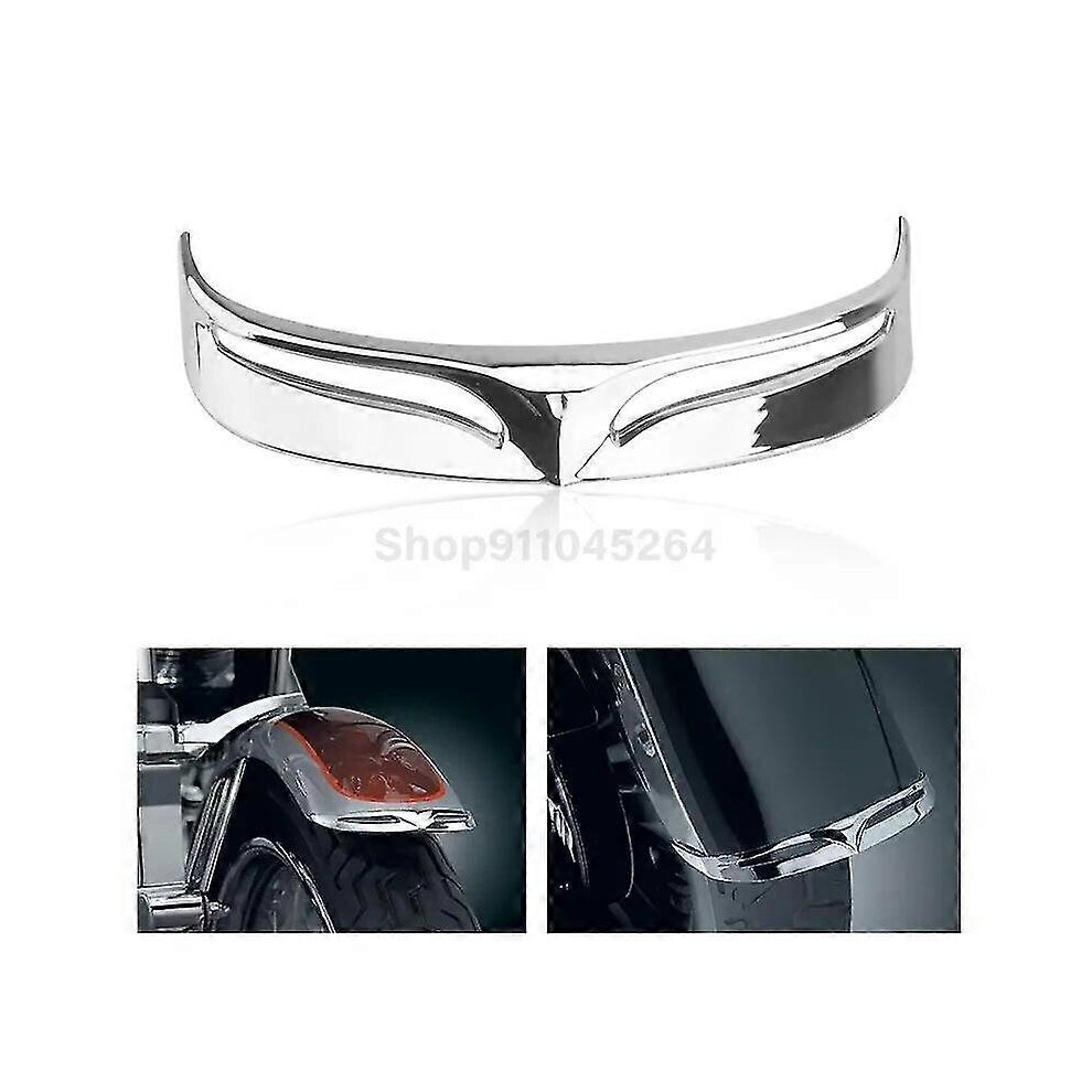 Garniture de garde-boue arrière de moto, embout ABS chromé pour Harley Softail Fatboy FLSTF FLSTFB FLSTFBS