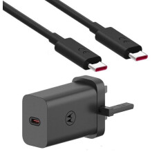 Motorola USB-lader 68 W 1x USB-C Power Delivery 3.0, zwarte GaN Power Delivery, snellader