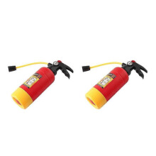 Lot de 2 extincteurs à eau, jouets d'extérieur, jouets d'été, pompier