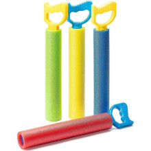 Pistolets à eau en mousse Soakers Water Blaster Squirt Toy Shooter avec poignée facile à tirer Combats