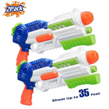 Pistolet à eau Super Soaker, lot de 2 pistolets à eau pour enfants et adultes, gâchette de trempage
