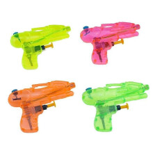 Pistolets à eau, 8 pièces de couleurs aléatoires, petits pistolets à eau transparents, petit pistolet