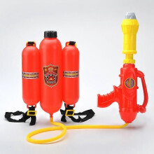Feuerwehrmann Rucksack Wasserpistole Spielzeug Sprayer für Kinder Pistole Wasserpistolen für Kinder