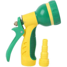 Pistolet d'arrosage de jardin, pistolet d'arrosage multifonctionnel en ABS, poignée en alliage d'aluminium