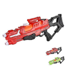 Pistolet à eau haute pression Bjxy pour enfants, doubles buses, jouets de combat et de plage pour enfants,