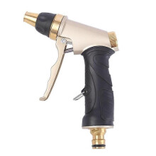 Pistolet d'arrosage pour tuyau d'arrosage, buse de tuyau d'arrosage en laiton haute performance, pistolet