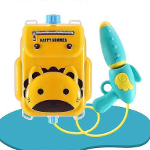 Pistolet à eau pour sac à dos pour enfants, jouet, canon pulvérisateur extractible, pistolet d'arrosage,