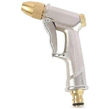 Pistolet d'arrosage en métal 2025, pulvérisateur de jardin haute pression, bouton de contrôle de débit