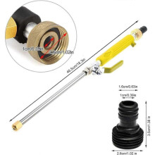 Pistolet à eau haute pression, pistolet à eau haute pression pour tuyau d'arrosage et fenêtre