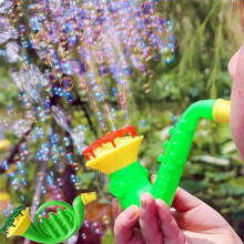 Pistolet à bulles de haute qualité, jouets à bulles d'eau et de savon, 5 pièces