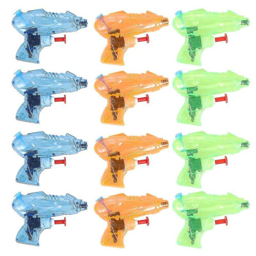 Lot de 12 mini pistolets à eau pour enfants
