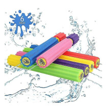 Pistolet à eau en mousse pour enfants, 6 pistolets à eau longue portée, jouet aquatique pour piscine,