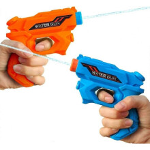 Lot de 2 pistolets à eau pour enfants, jouet de combat aquatique pour piscine et plage - Pool Party