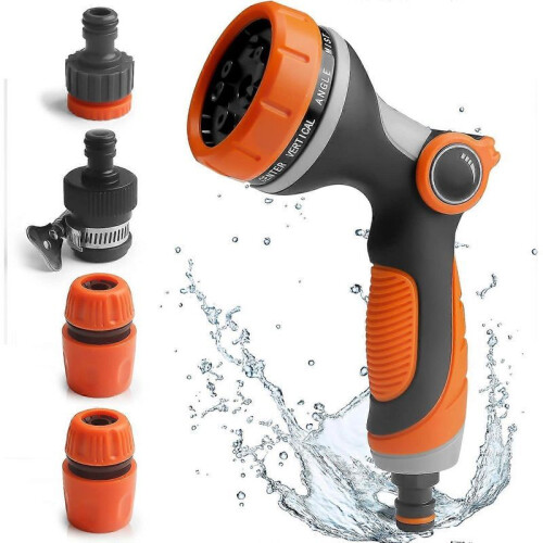 Set Pistola per Irrigazione da Giardino con 9 Funzioni