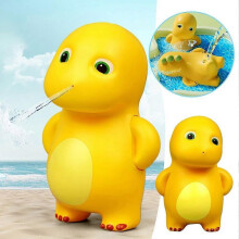 Jouet de tir à eau en forme de dragon jaune mignon pour enfants, pistolet à eau pour piscine et plage