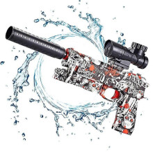 Pistolet à eau automatique à grande vitesse jouet M92 tir électrique 10 m tir longue portée haute vitesse