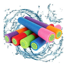 Ensemble de 6 pistolets à eau haute pression EVA couleur bonbon pour la plage