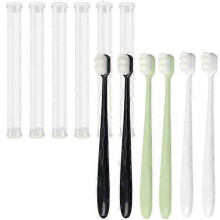 6-pack Micro Fur Manual Toothbrush, Soft Micro-Nano Toothbrush Ex