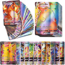 100 Extremely Rare Cards, Including 58V and 42VMAX - No Duplicates - Perfect Gifts for Children and Collectors ILX