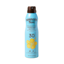 Hawaiian Tropic Everyday Active Clear Spray Sunscreen SPF 30 6oz | Hawaiian Tropic Solcreme SPF 30 Solcreme Oxybenzone Gratis Solcreme Spray P? S