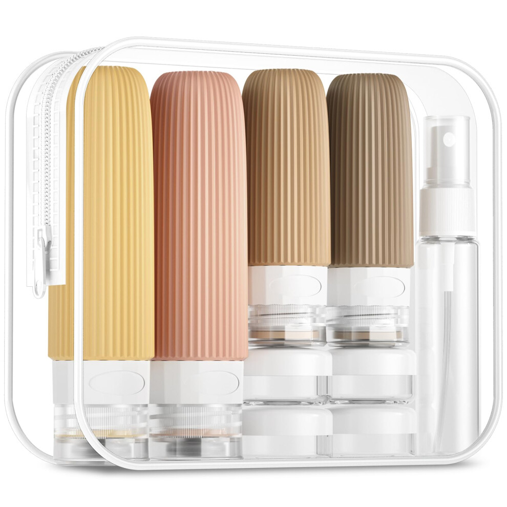 Mrsdry 16 Pack Travel Flaschen Set TSA zugelassene Leckdelie