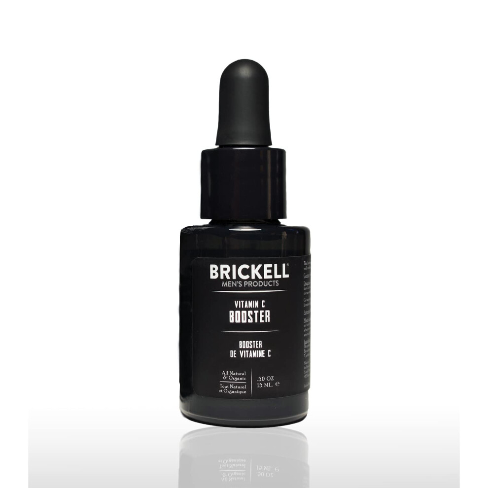 Brickell Mens Vitamin C Booster Serum Voor Mannen Natuurlijke En Biologische Vitamine C Booster Voor Het Gezicht Om De Collageenproductie Te Verh-image
