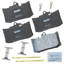 Bendix Priority1 CFM1686 Pσlmetaliczne przednie klocki hamulcowe do wybranych modeli Lexus GS200t GS300 GS350 GS450h IS500 RC200t RC300 RC350 RC350