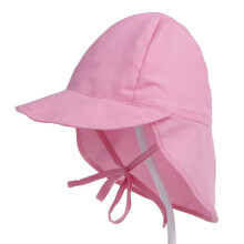 (Rosa) Sombrero de sol para niños pequeños, para verano, primavera, playa, natación, sombrero de sol con solapa