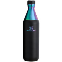 STANLEY All Day Slim Flasche 20 oz | Schraubdeckel mit auslaufsicherem Verschluss | Schlankes Design fr Reisen und Fitnessstudio | Isolierter Edelst